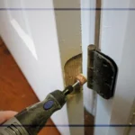 How to Cut Door Hinges with a Dremel