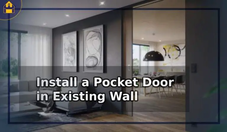 Install a Pocket Door in Existing Wall