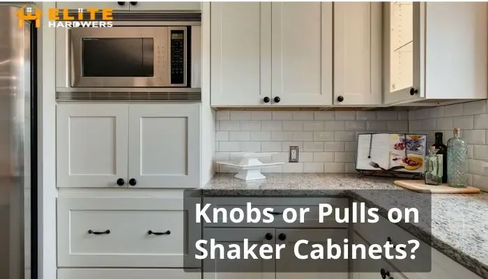 Figure 01 Knobs Or Pulls On Shaker Cabinets 