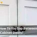 How To Fix Gap Between Cabinet Doors