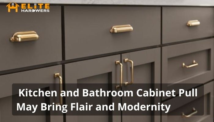 Kitchen and Bathroom Cabinet Pull May Bring Flair and Modernity