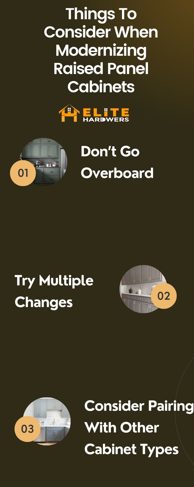 How To Make Raised Panel Look Modern?