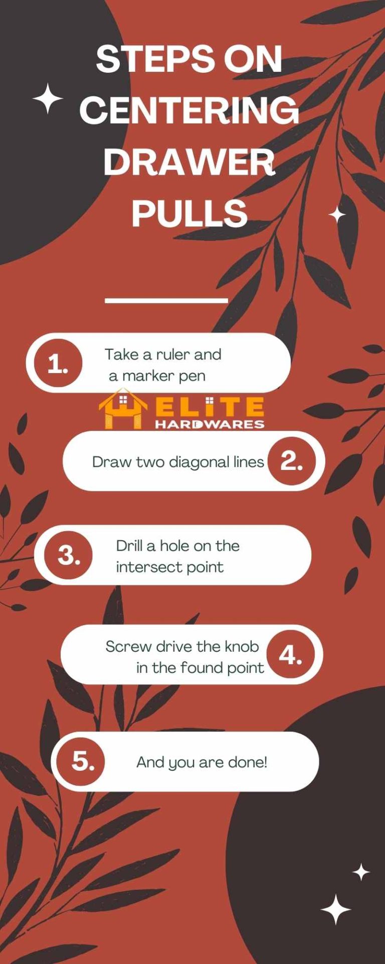 A Complete Guideline on How to Center Drawer Pulls