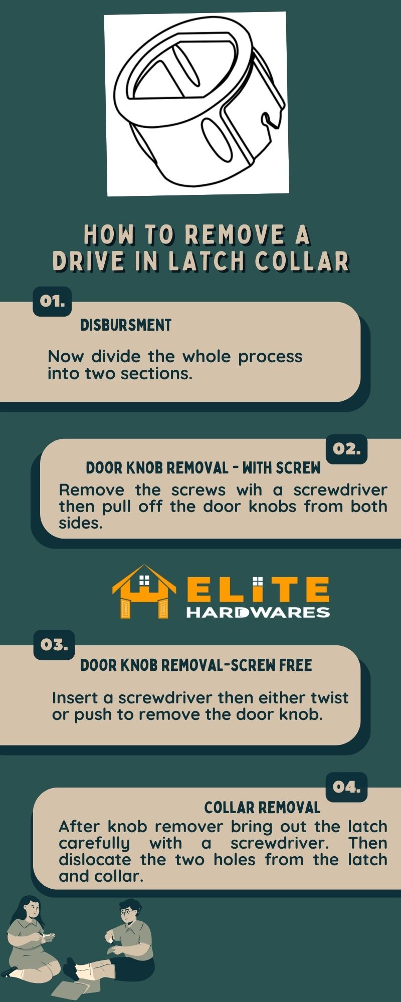 How to Remove Drive in Latch Collar? 4 Pro Tips