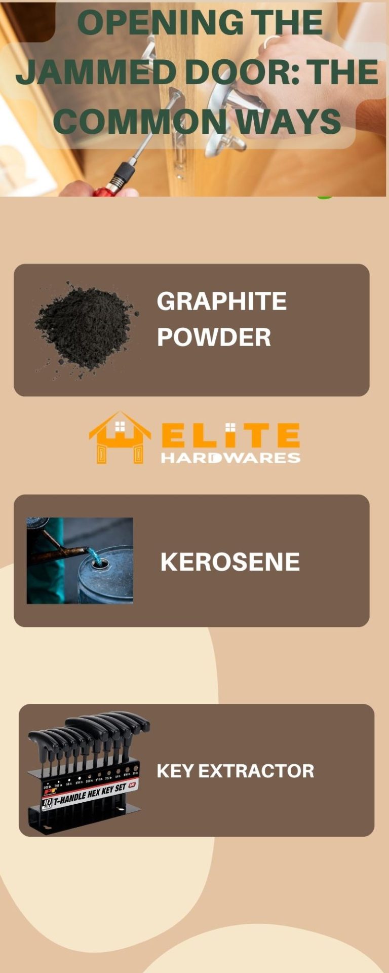 12.How to Open a Jammed Door Lock? Easy Methods [Tested]