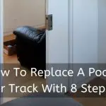 How To Replace A Pocket Door Track With 8 Steps