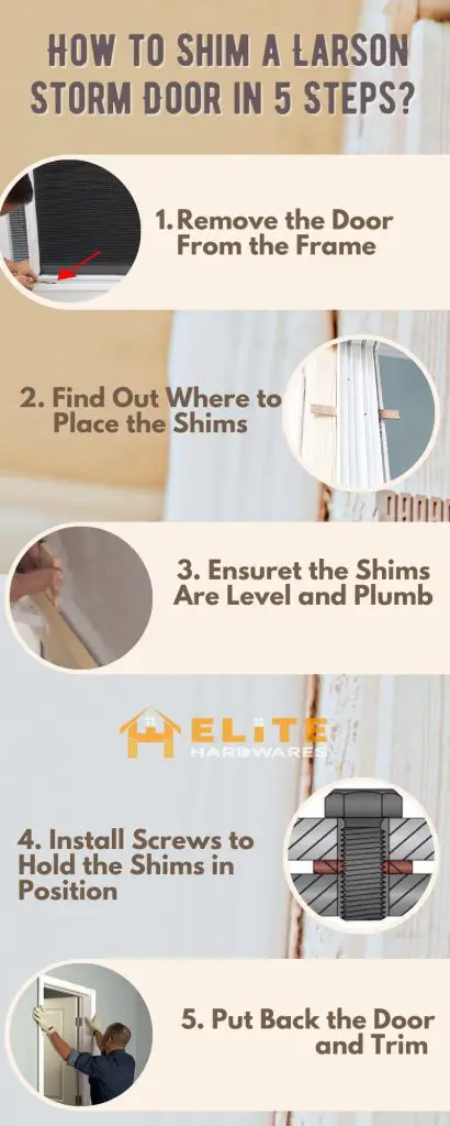How to Shim a Larson Storm Door in 5 Steps