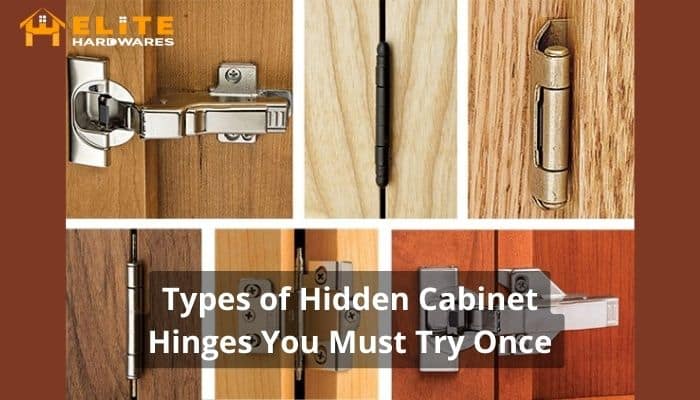 types of hidden cabinet hinges