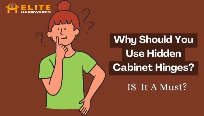 Why Should you use hidden cabinet hinge
