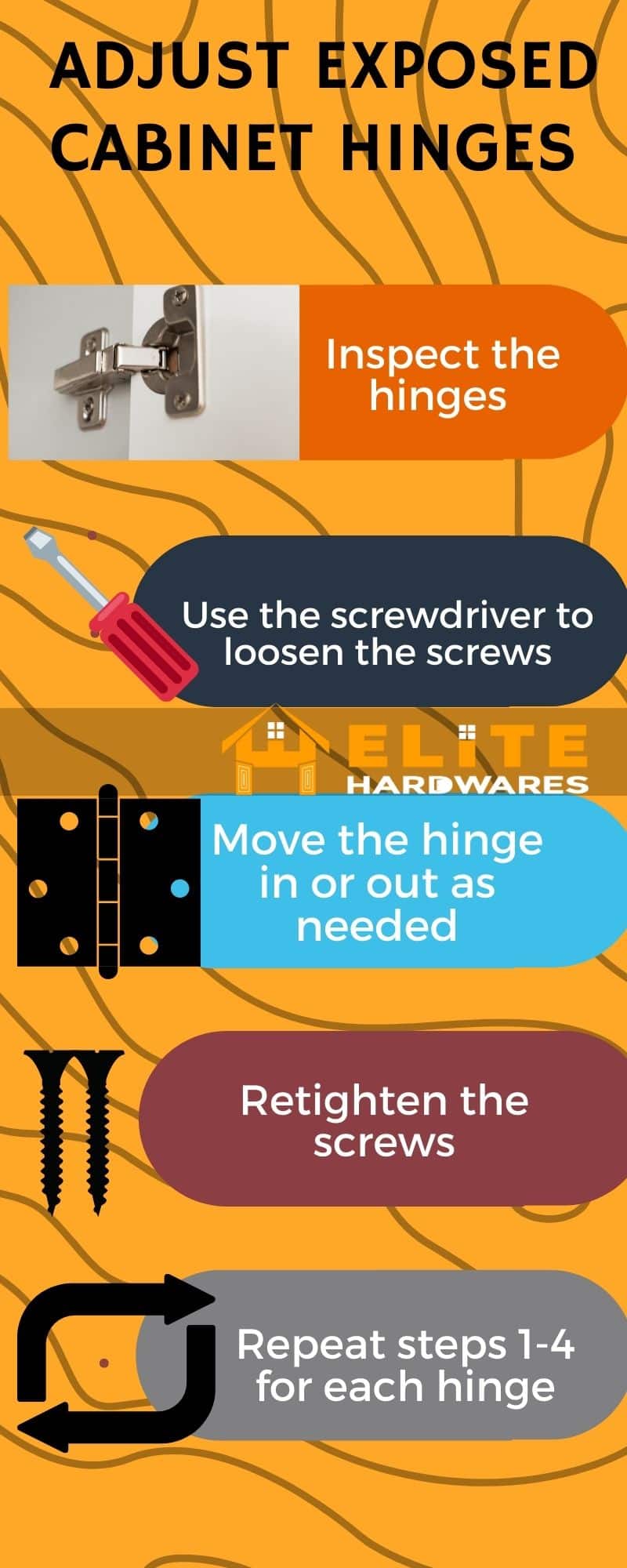 How To Align Doors With Exposed Hinges In Simple Steps