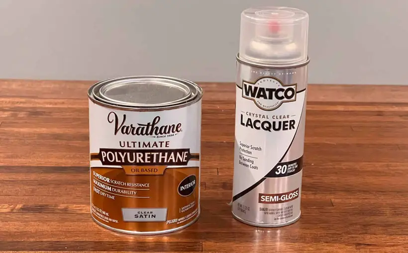 Lacquer, Varnish, And Polyurethane