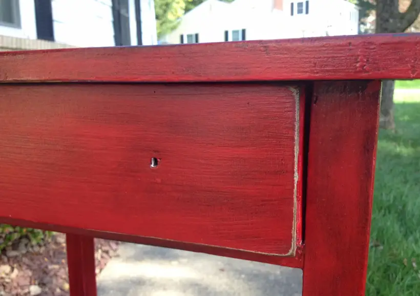 How Do I Apply A Stain over Paint for An Antique Look