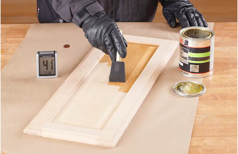 What Temperature Is Too Cold To Stain Wood