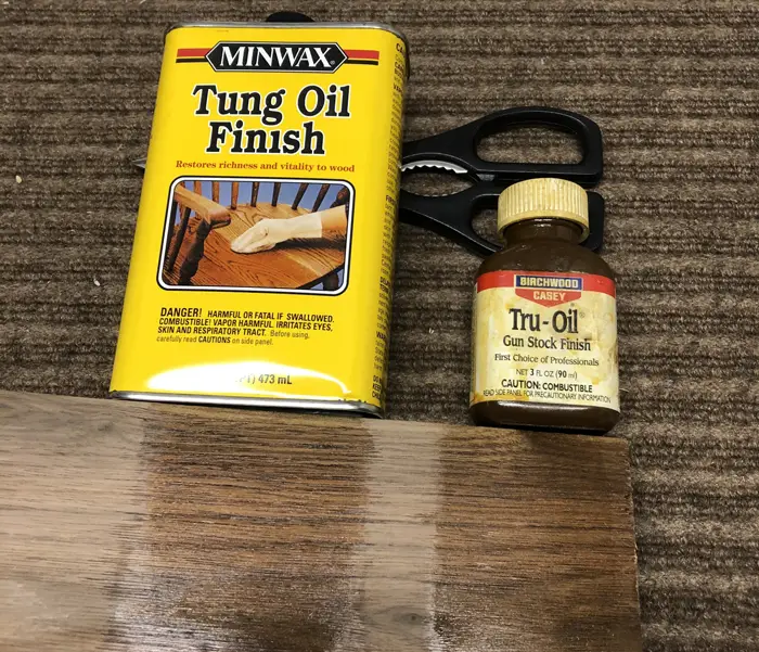 Tung Oil vs Tru Oil