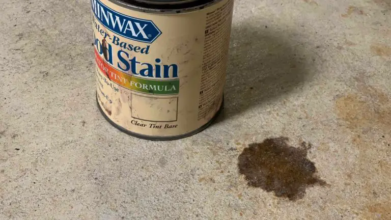 How to Remove Wood Stain From Concrete