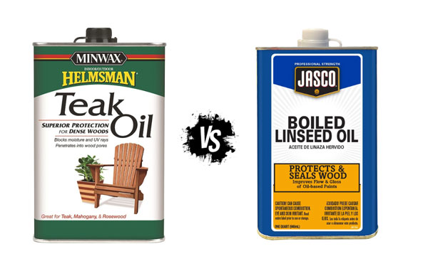 Teak Oil vs Linseed Oil