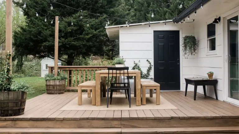 Will An Outdoor Rug Damage A Wood Deck? Yes, With Less Upkeep!